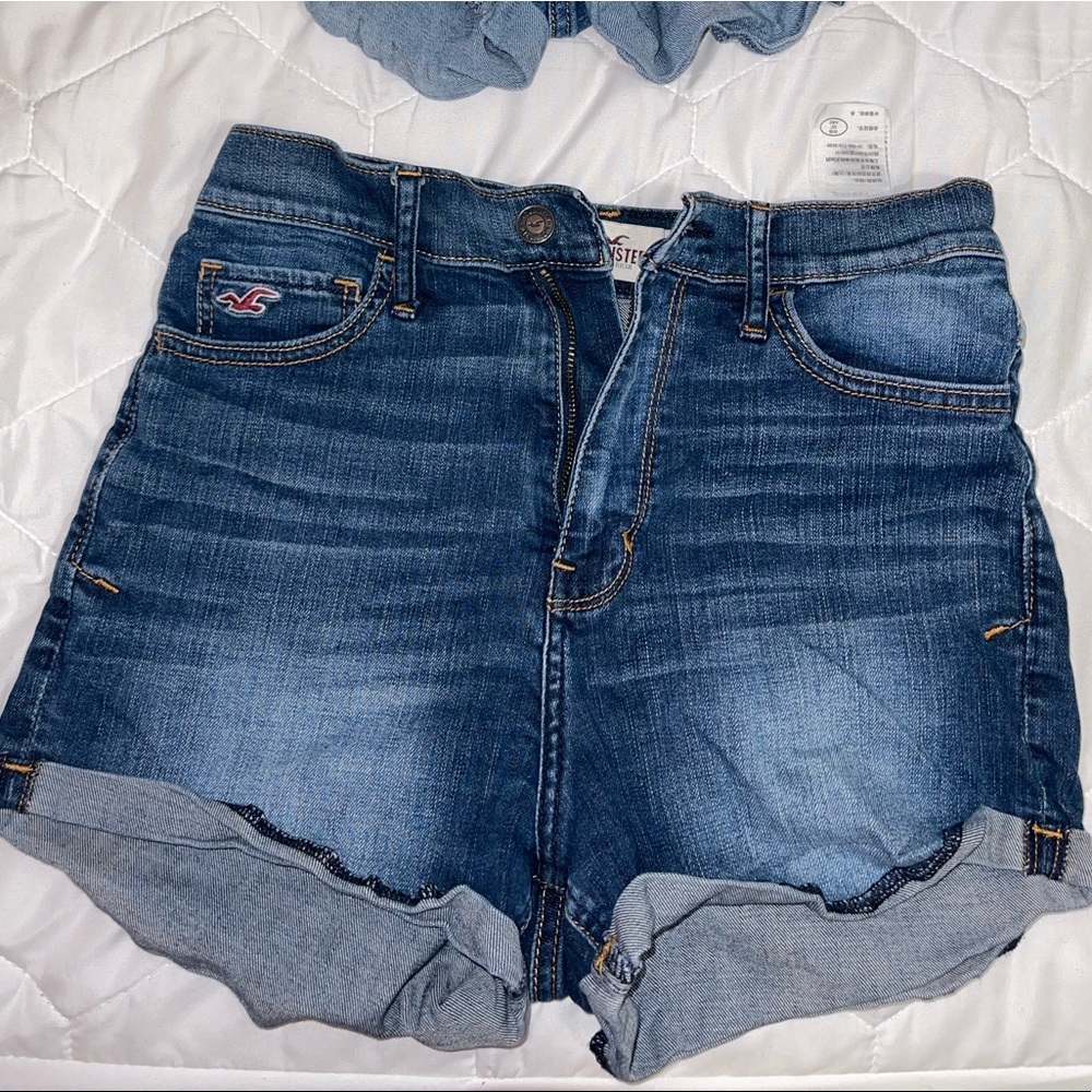 Hollister high rise shorts